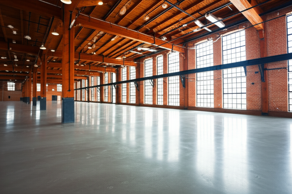 Suites G–H — flex space with loading dock