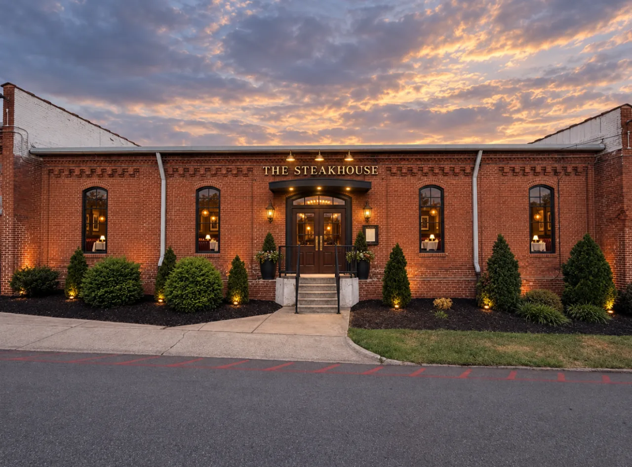 Concept rendering of the frontage built out as a steakhouse